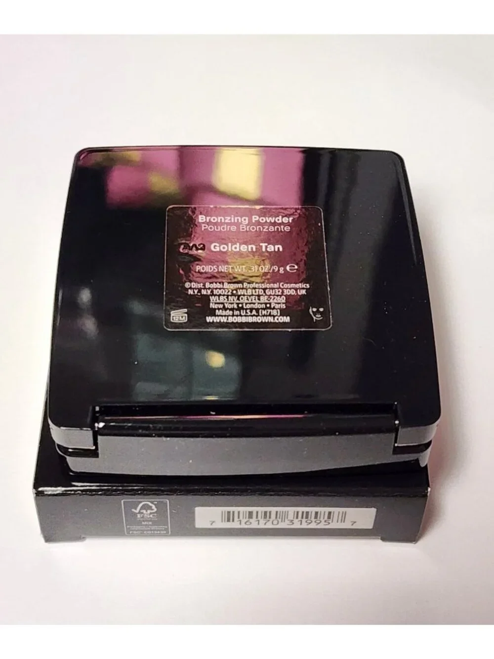 Bobbi Brown Bronzing Powder Golden Tan 0.31oz Bronzer Full Size